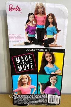 Mattel - Barbie - Made to Move - Blue Top - кукла